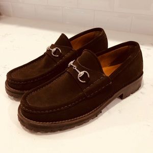 GUCCI - Women’s Suede Loafers